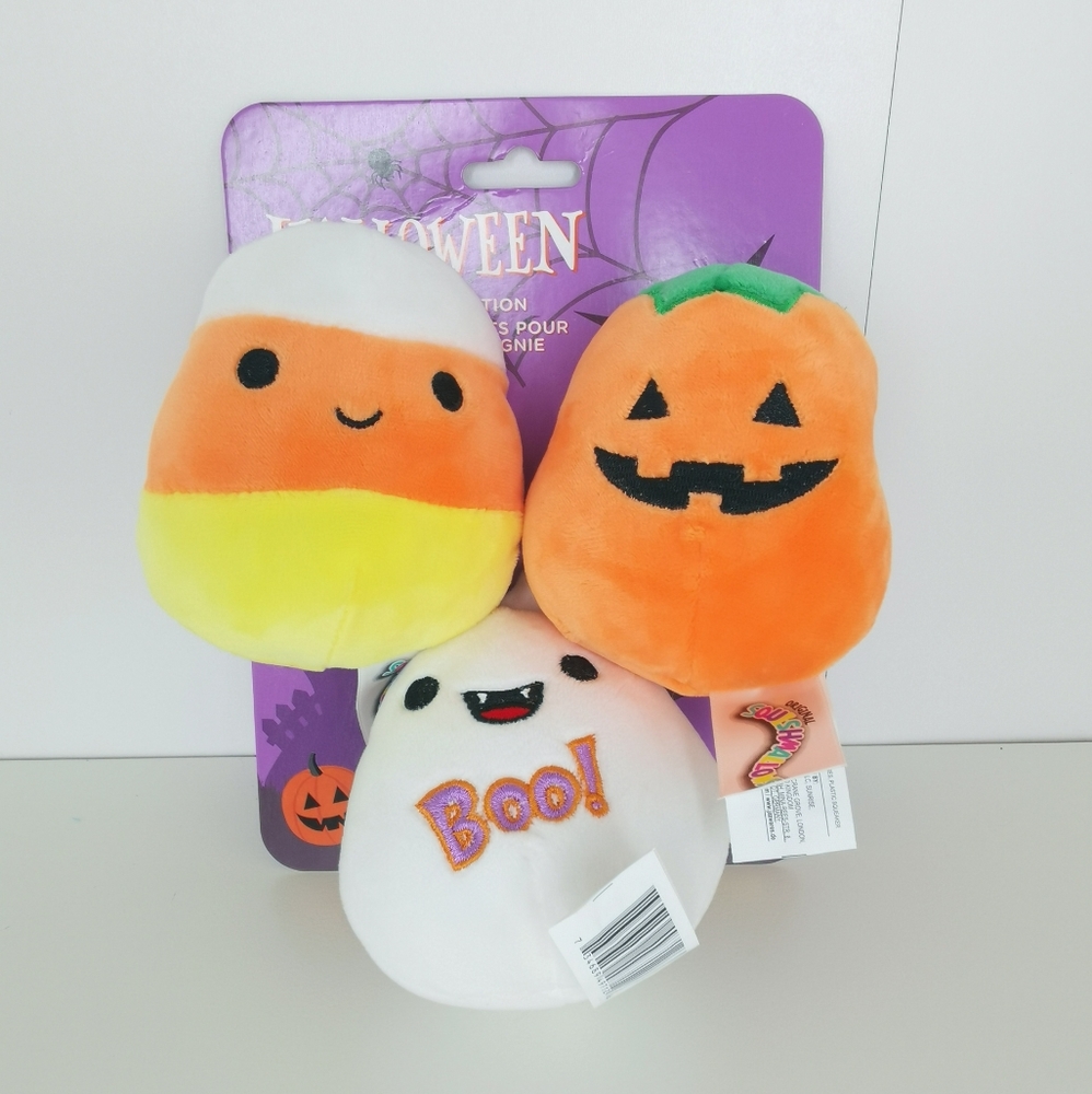 Squishmallow Cannon Grace Paige Set 3.5in